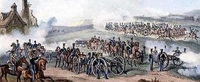 British artillery 
at Vitoria 1814.
