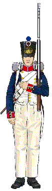French fusilier in 1810, 
by Joineau