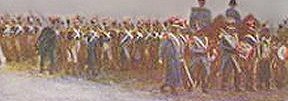 French infantry in winter 1814
