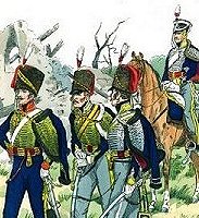 Hussars of KGL, 
picture by Knotel