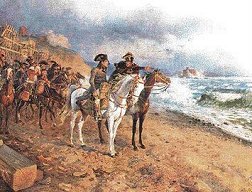 Napoleon at Boulogne camp