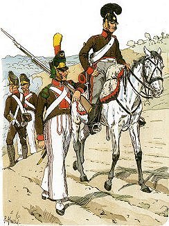 Portugueese Legion in 1812.
Picture by Knotel.