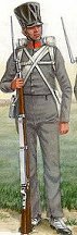 Prussian reserve infantry.
Picture by Steven Palatka.