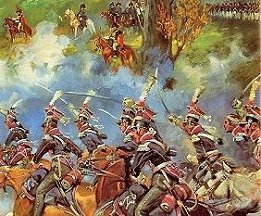 Charge at Somosierra.
Picture by Jerry Kossak.