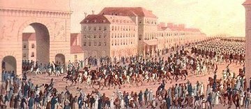 Allies enter Paris in 1814.
Picture by Weygand, France.