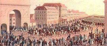 Allies enter Paris in 1814.
Picture by Weygand, France.