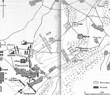 Battle of Plancenoit.
Hofschroer, pp 121-122