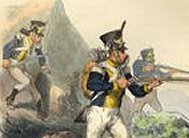 Infantry of the Vistula Legion.
Picture by Bellange.