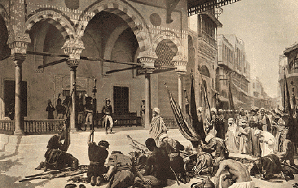Bonaparte in Cairo.