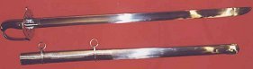 British heavy cavalry sabre and scabbard.
Photo from Military Heritage.