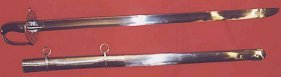British heavy cavalry sabre and scabbard.
Photo from Military Heritage.