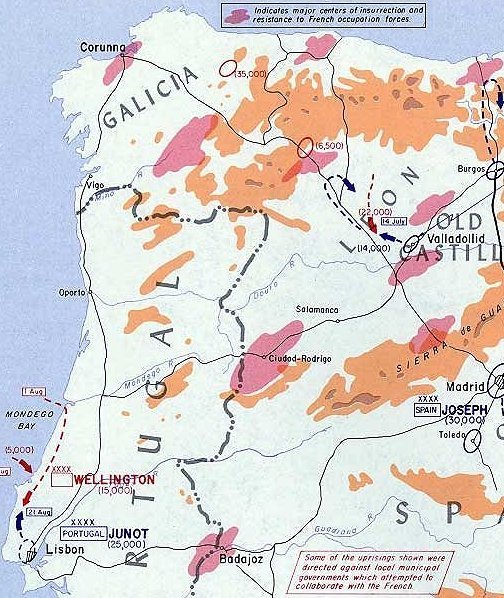 Peninsula in 1808