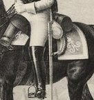 Cheprak of cuirassiers. 
Picture by Viskovatov.