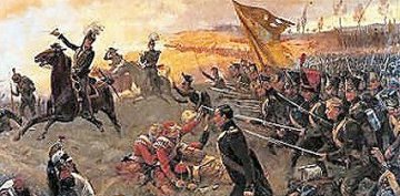 French infantry at Waterloo