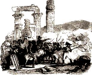 French infantry in Egypt.