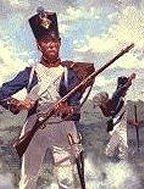 French line infantry,
picture by Keith Rocco, USA.