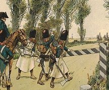French sappers in action.