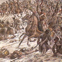 Lifeguard Uhlans 
Captured French Color 
in Krasne in 1812, 
by Oleg Parhaiev.