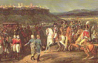Napoleon spent only few months in Spain.
Picture by Hippolyte Lecomte, France.