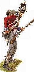 German Osnabruck 
Landwehr Battalion, 
Source: Adkin's Waterloo Companion