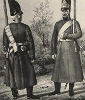 Privates of Kurland and Pereyeslav
Dragoons in 1803-1806