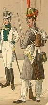 Saxon infantry in 1810.
Picture by Knoetel.