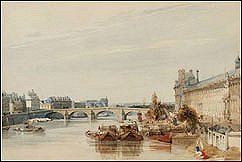 Paris and the Seine River.