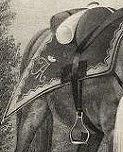 Shabraque of Marioumpol Hussars
in 1809-1811. Picture by Viskovatov.