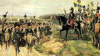 The garrison of Stettin 
surrenders to Lasalle's hussars.