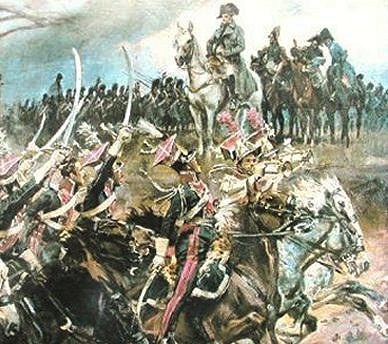 Napoleon said -You are worthy of
my Old Guard. I proclaim you 
my bravest cavalry!