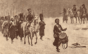 French infantry in Russia, 
by Chaperon.