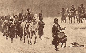 French infantry in Russia, 
by Chaperon.