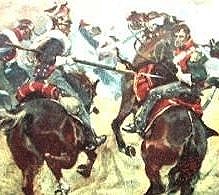 Polisg Guard Lighthorse
vs Austrian uhlans
in Wagram 1809.