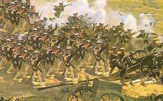 Russian infantry.