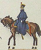 Artillery officer in campaign outfit, by Paul Armont