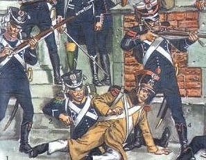 French Light Infantry by Funcken