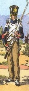 Fusilier-Grenadier in campaign dress