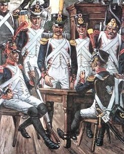 French line infantry 1807-1811, by Funcken
